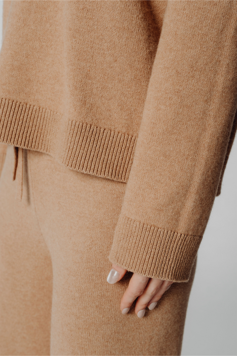 Camel Knit Set